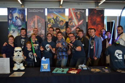 Ray Park (Darth Maul) bezocht onze stand!
